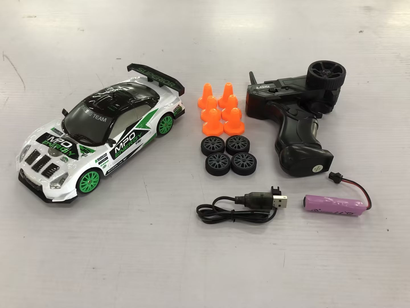 2.4G Drift Rc Car 4WD RC Drift Car Toy Remote Control GTR Model AE86 Vehicle Car RC Racing Car Toy For Children Christmas Gifts by G8Central.com
