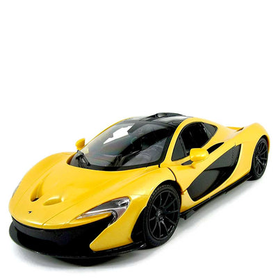 Toy Model Sport Car 1:14 Scale with RC McLaren P1 With Lights and Open Doors | Yellow by G8Central.com