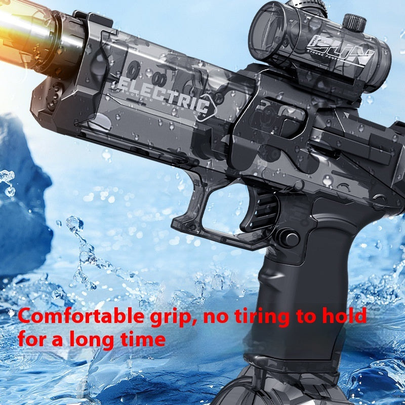 Fire Rat Electric Water Pistol with LED Light - Fully Automatic Water Gun for Summer Fun, Sports, and Kids' Gifts by G8Central.com