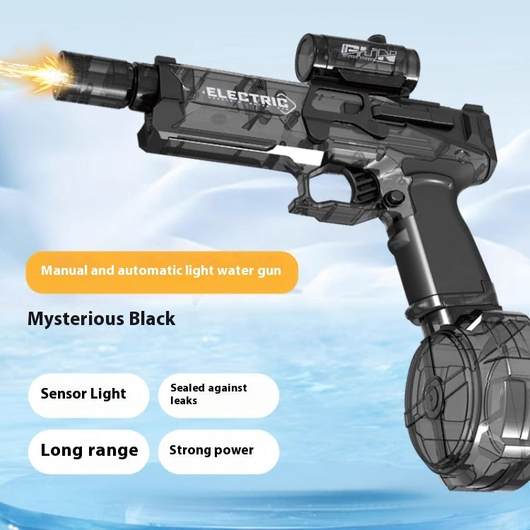 Fire Rat Electric Water Pistol with LED Light - Fully Automatic Water Gun for Summer Fun, Sports, and Kids' Gifts by G8Central.com