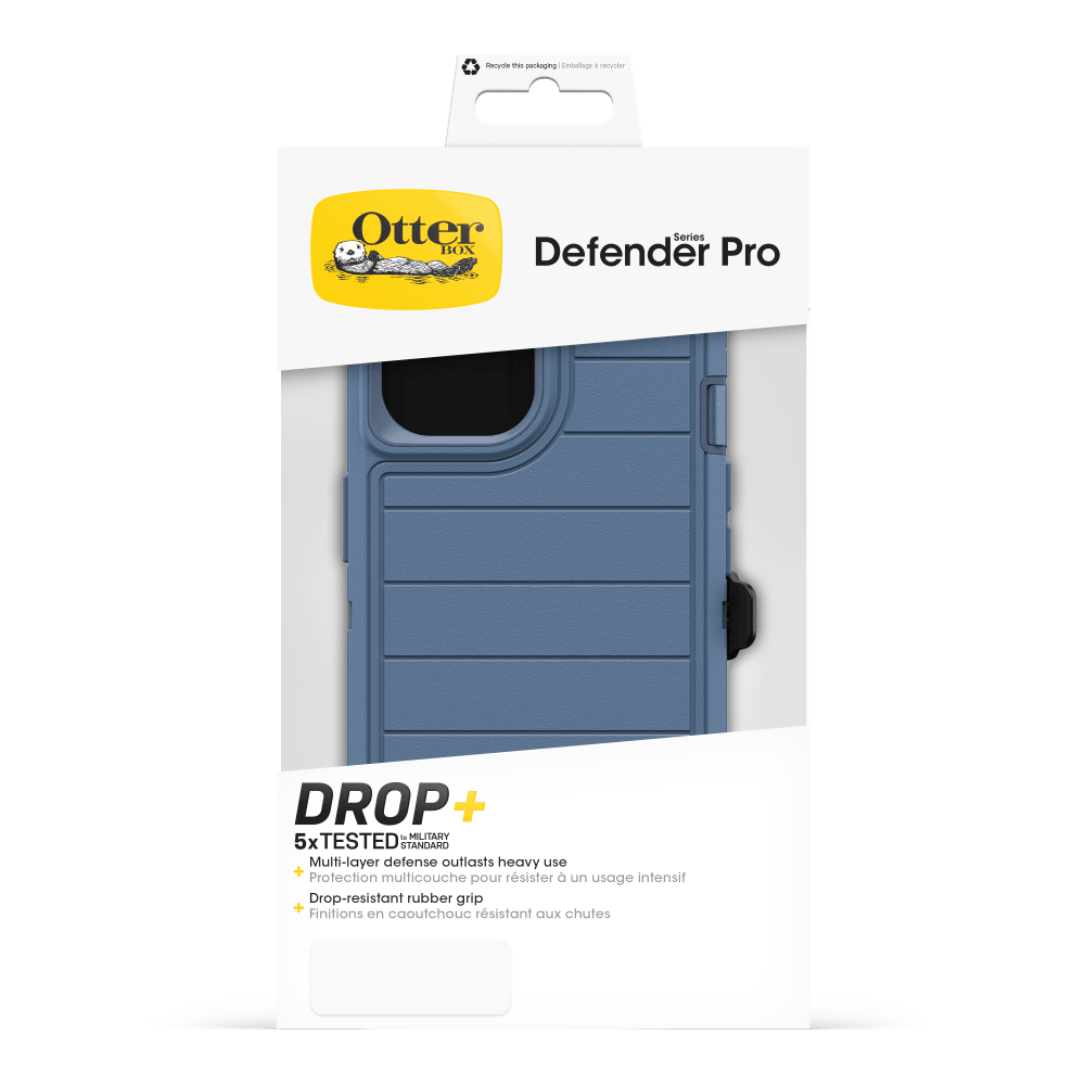 OtterBox Defender Pro Case for Apple iPhone 15 / iPhone 14 / iPhone 13 by OtterBox