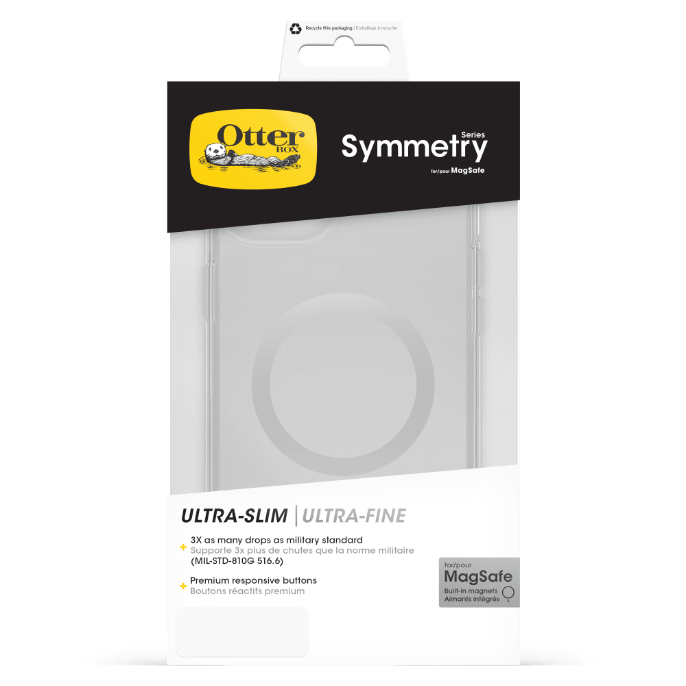 OtterBox Symmetry Plus Clear MagSafe Case for Apple iPhone 15 Plus / iPhone 14 Plus by OtterBox