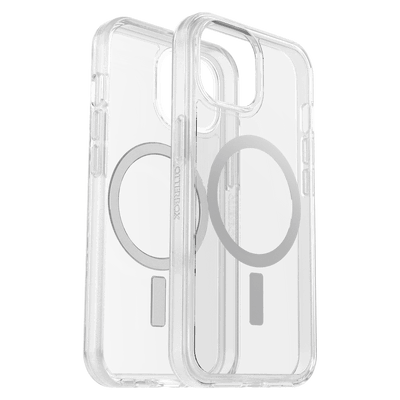 OtterBox Symmetry Plus Clear MagSafe Case for Apple iPhone 15 / iPhone 14 / iPhone 13 by OtterBox
