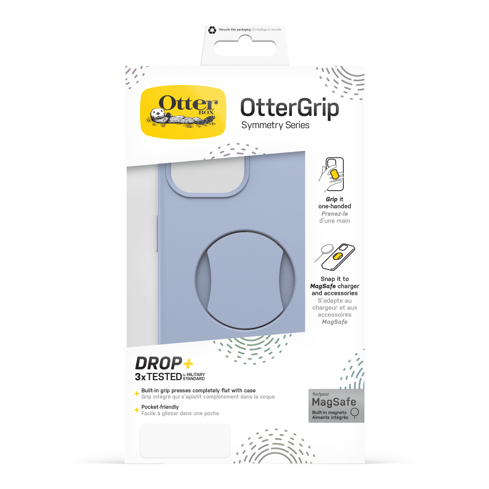 OtterBox OtterGrip Symmetry Case for Apple iPhone 15 / iPhone 14 / iPhone 13 by OtterBox