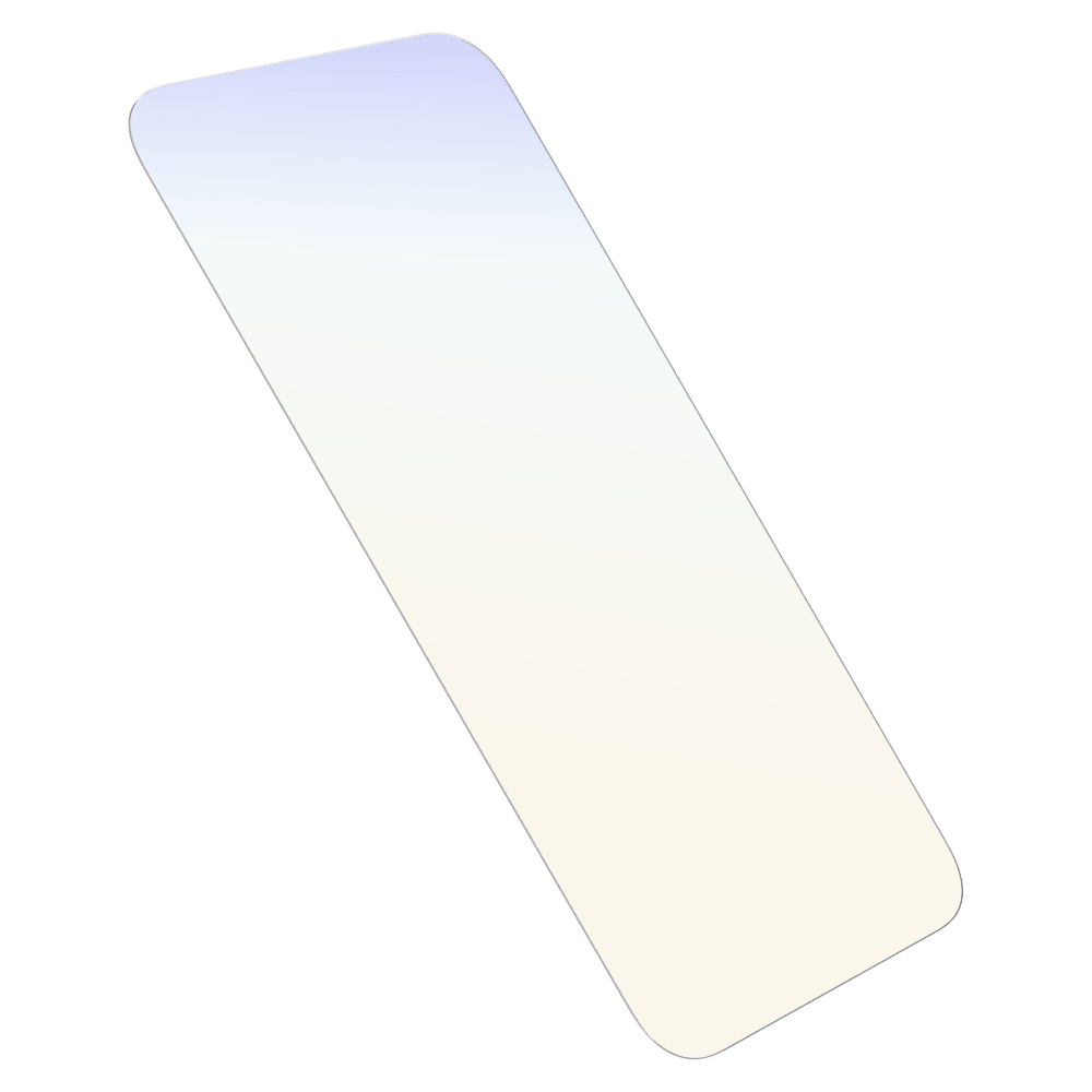 OtterBox Premium Pro Glass Antimicrobial Blue Light Screen Protector for Apple iPhone 15 Pro Max by OtterBox