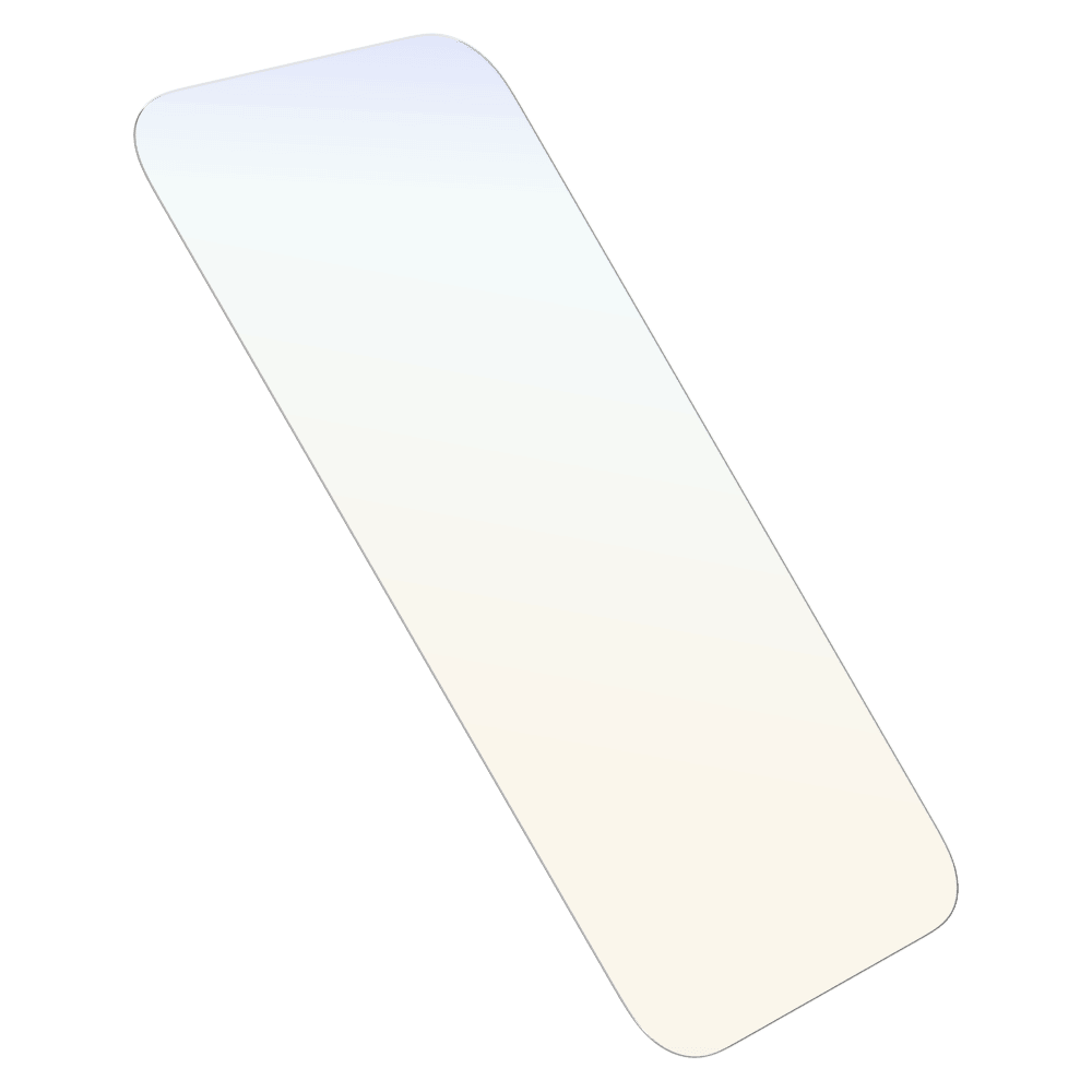 OtterBox Premium Pro Glass Antimicrobial Blue Light Screen Protector for Apple iPhone 15 by OtterBox
