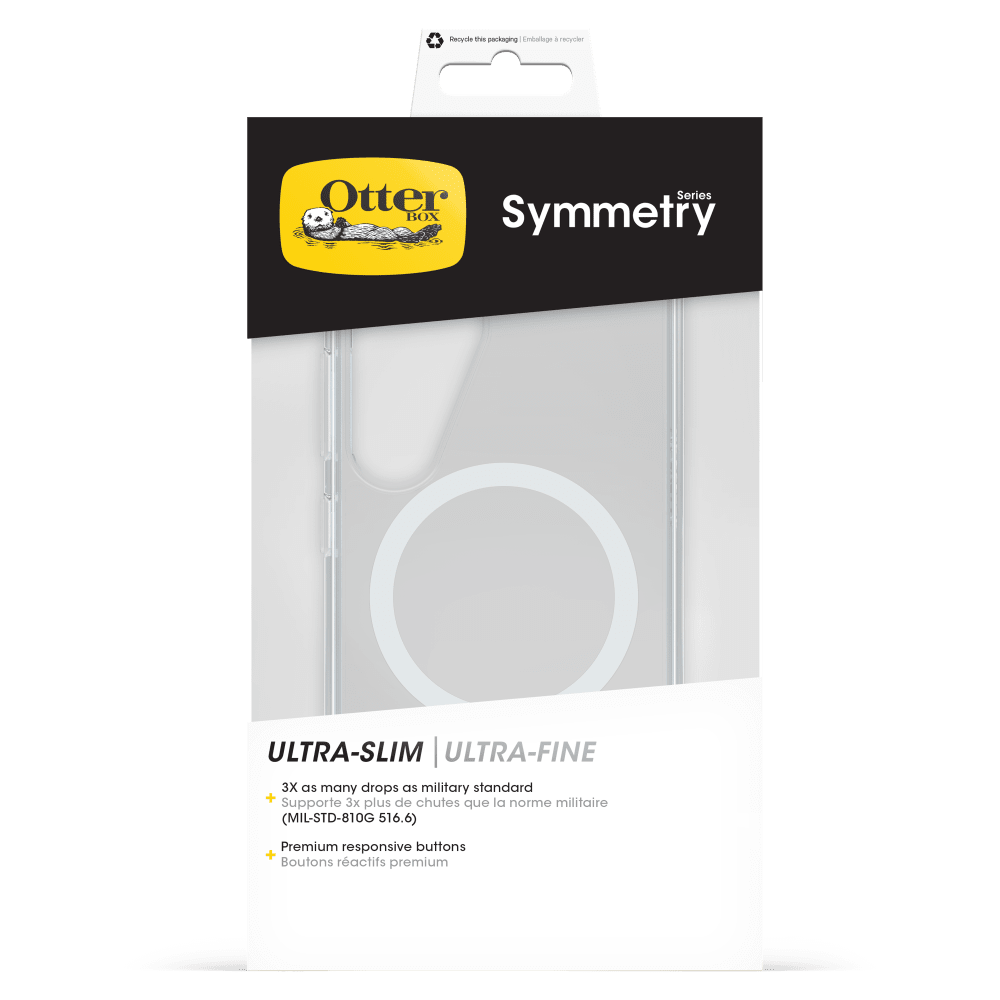 OtterBox Symmetry Clear Magnetic Case for Samsung Galaxy S 2025 Small (Navajo) by OtterBox