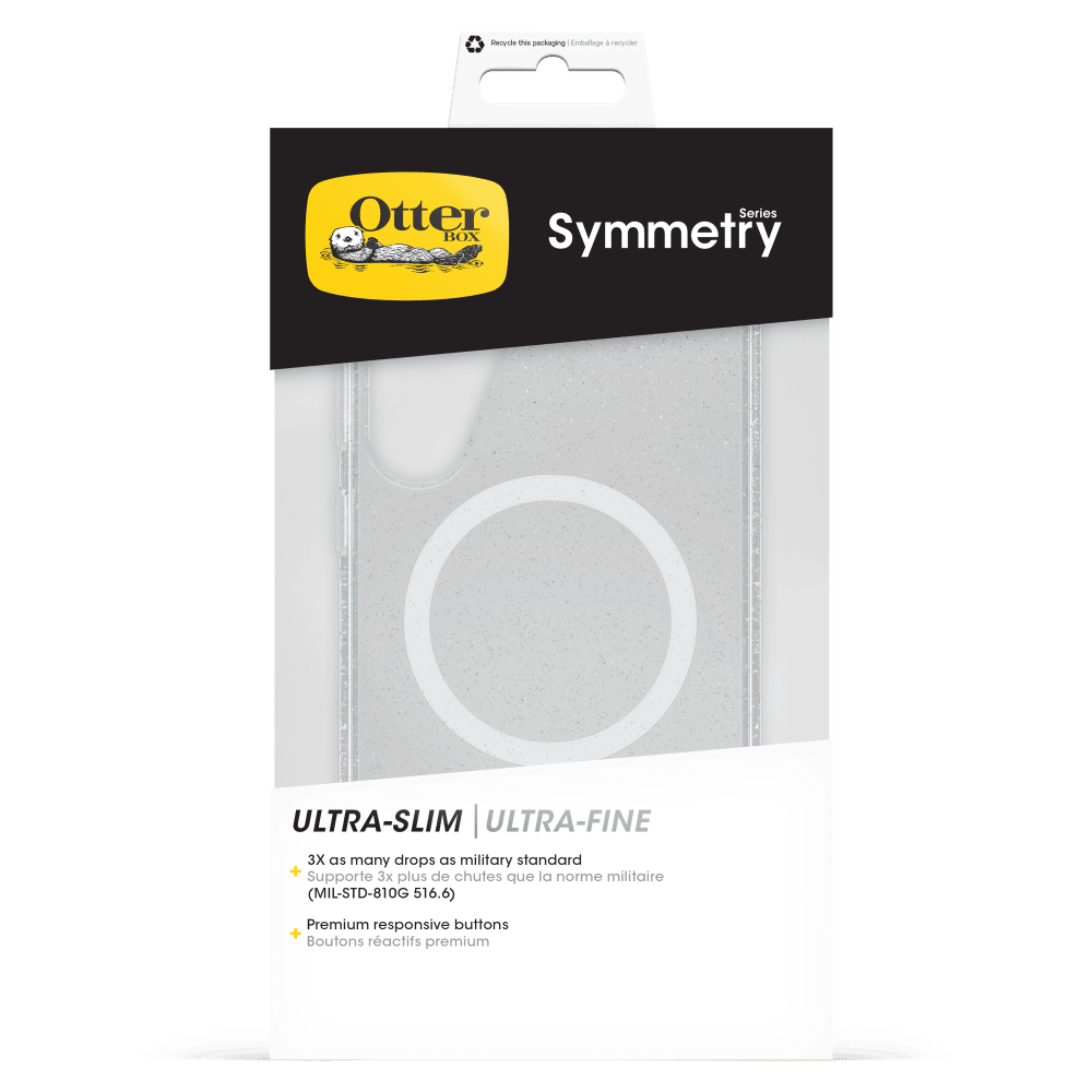 OtterBox Symmetry Clear Magnetic Case for Samsung Galaxy S 2025 Medium by OtterBox