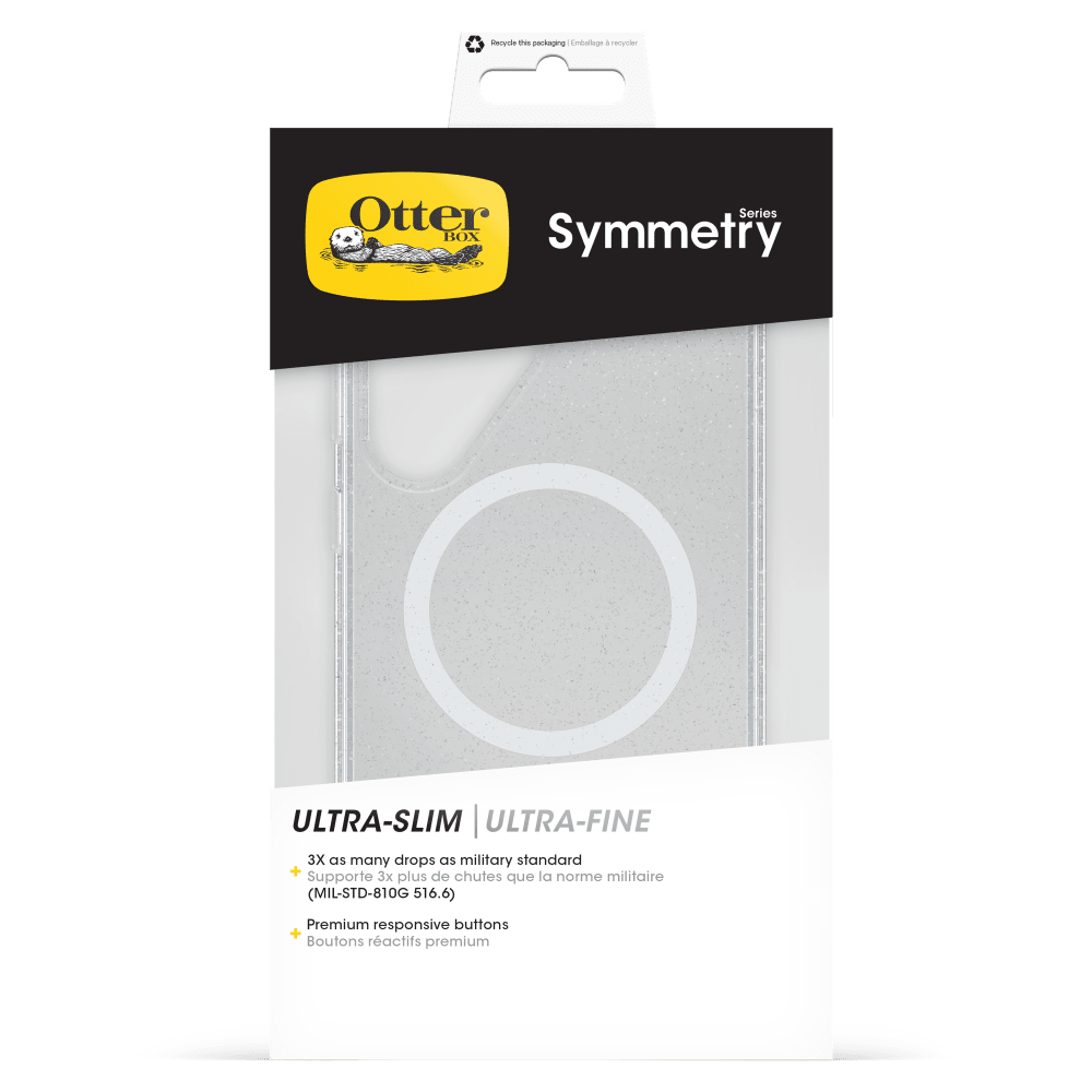OtterBox Symmetry Clear Magnetic Case for Samsung Galaxy S 2025 Large by OtterBox