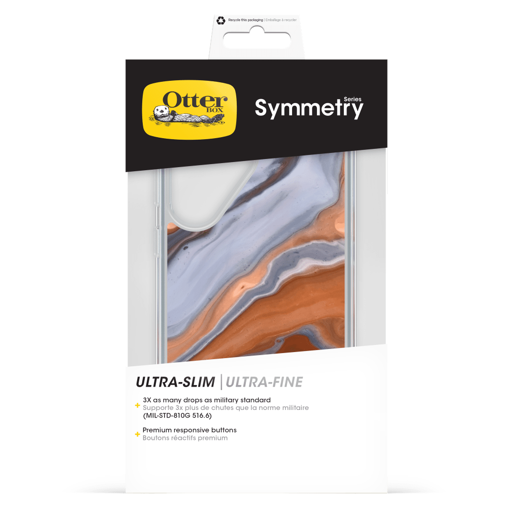 OtterBox Symmetry Clear Magnetic Case for Samsung Galaxy S 2025 Large by OtterBox