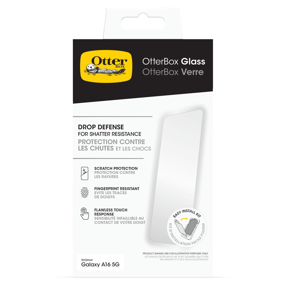 OtterBox Glass Screen Protector for Samsung Galaxy A16 5G by OtterBox