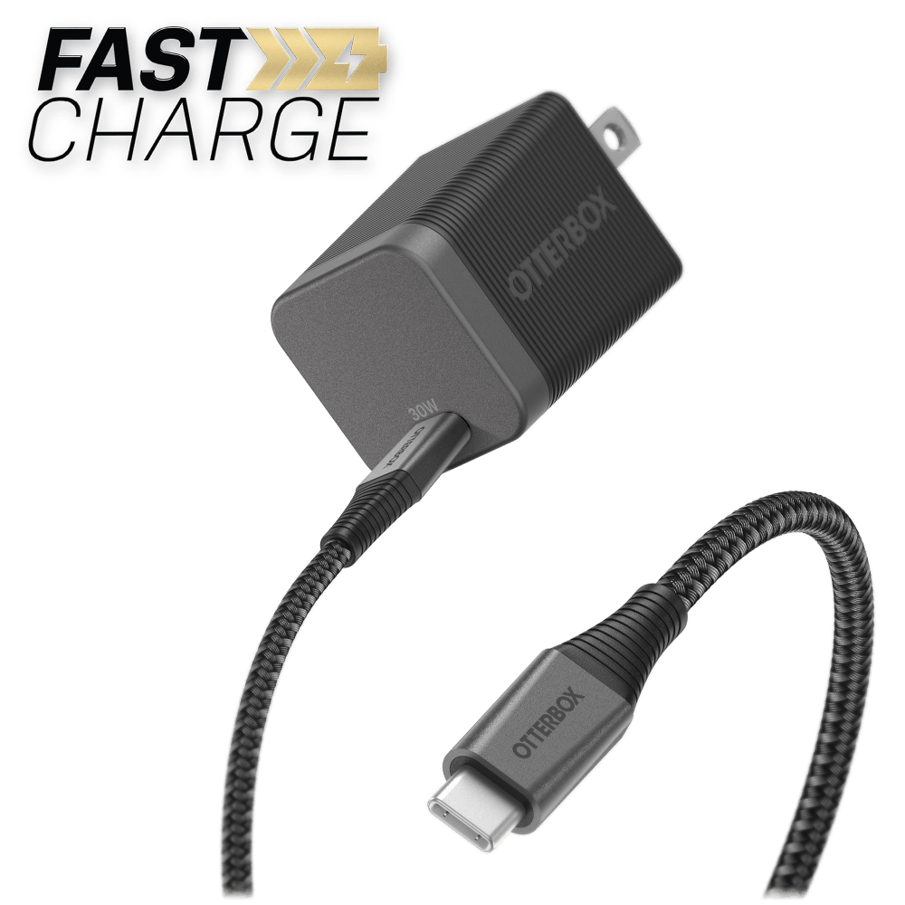 OtterBox Premium Pro USB C to USB C Wall Charging Kit 30W by OtterBox