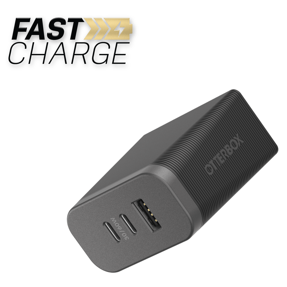 OtterBox Premium Pro 3 Port USB C Wall Charger 72W by OtterBox