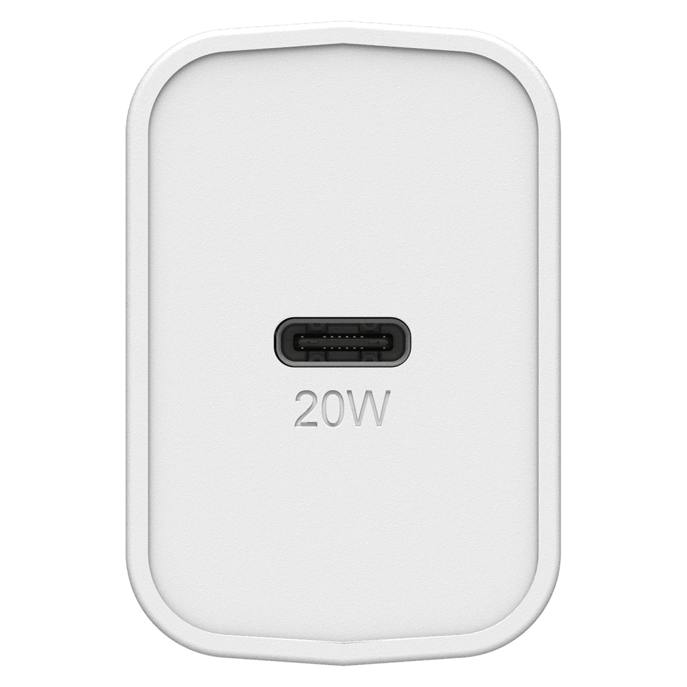 OtterBox USB C PD Wall Charger 20W and USB C to Apple Lightning Cable 1m by OtterBox