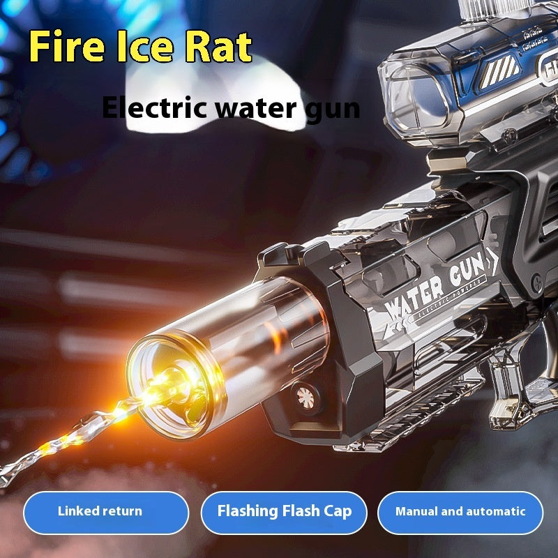 Electric Water Linkage Reborning High-Pressure Continuous Pulse Water Gun Toy by G8Central.com