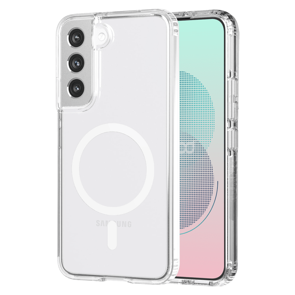 AMPD TPU / Acrylic Crystal Clear MagSafe Case for Samsung Galaxy S22 by AMPD
