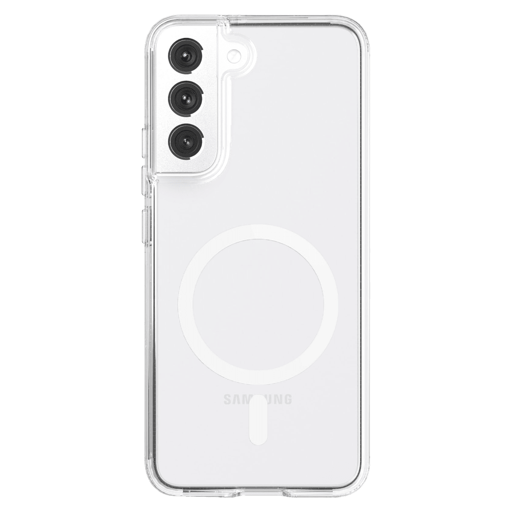 AMPD TPU / Acrylic Crystal Clear MagSafe Case for Samsung Galaxy S22 Plus by AMPD
