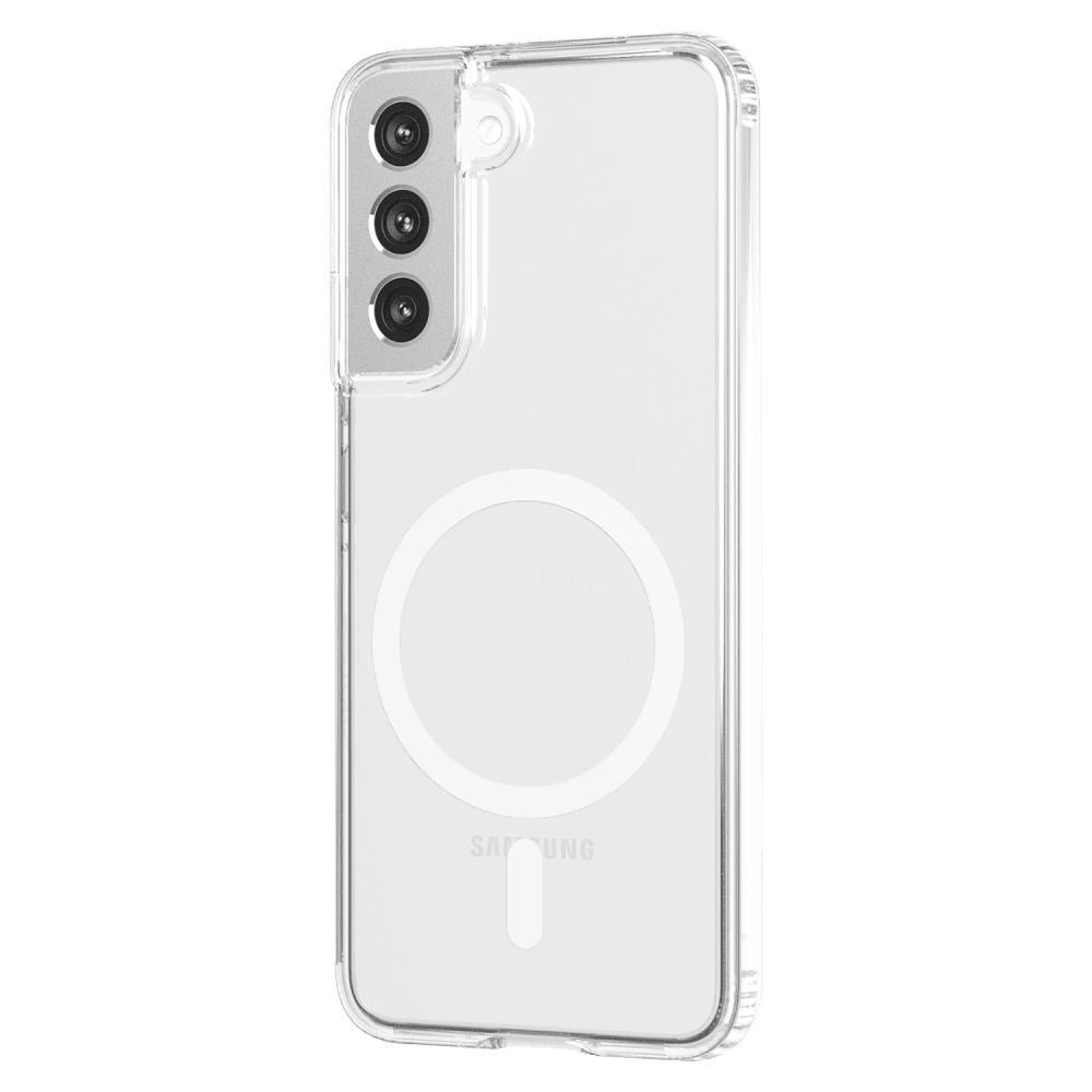 AMPD TPU / Acrylic Crystal Clear MagSafe Case for Samsung Galaxy S22 Plus by AMPD
