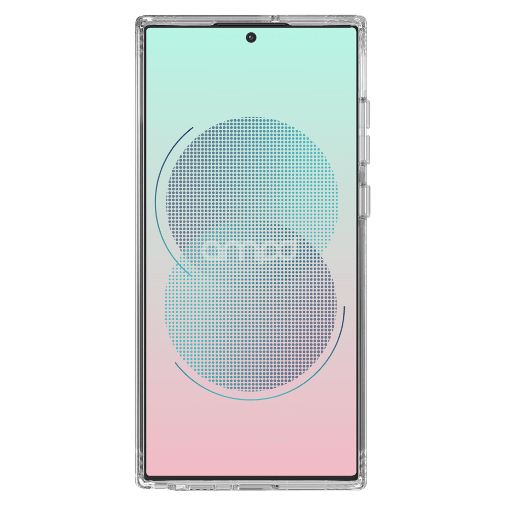 AMPD TPU / Acrylic Crystal Clear MagSafe Case for Samsung Galaxy S22 Ultra by AMPD