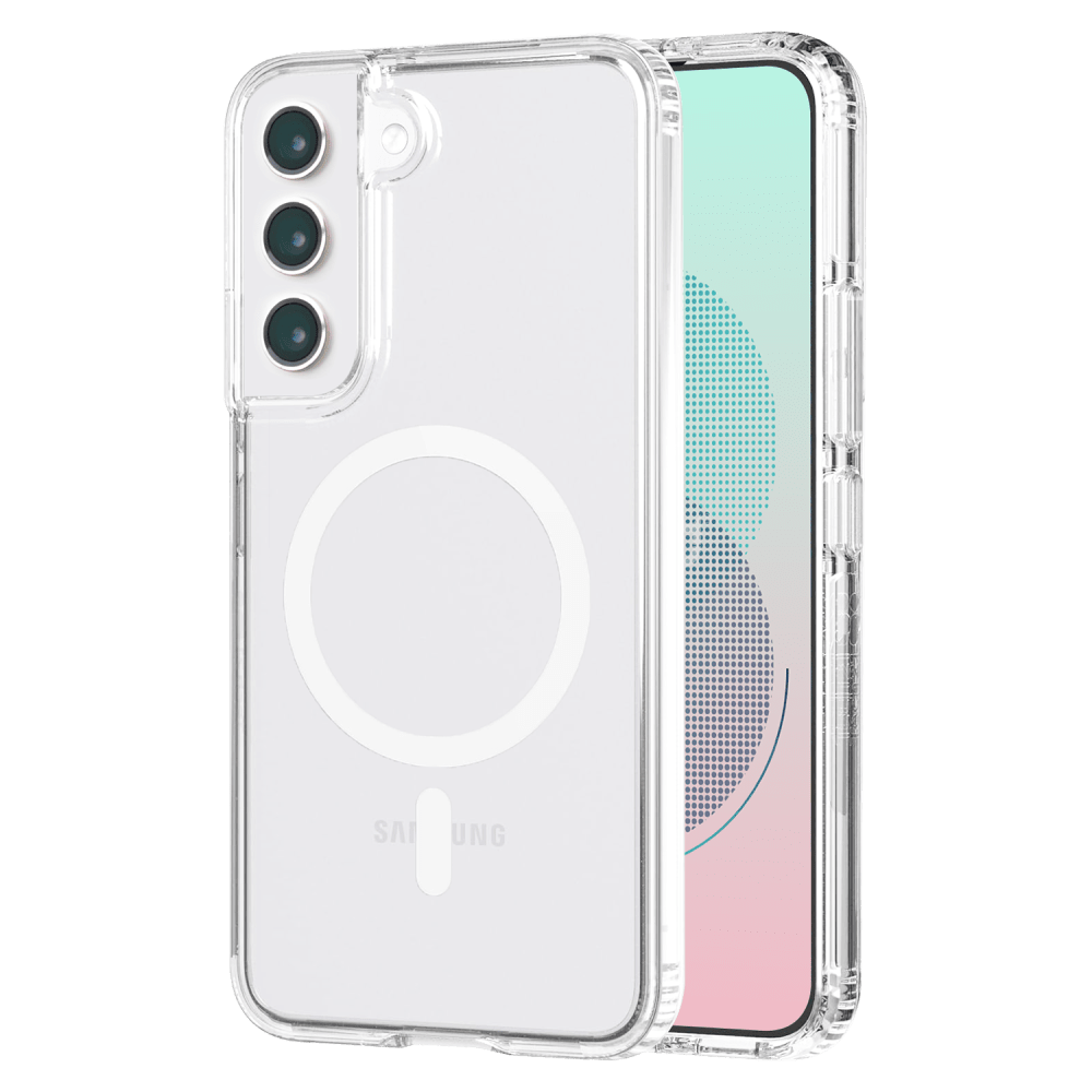 AMPD TPU / Acrylic Crystal Clear MagSafe Case for Samsung Galaxy S23 Plus by AMPD