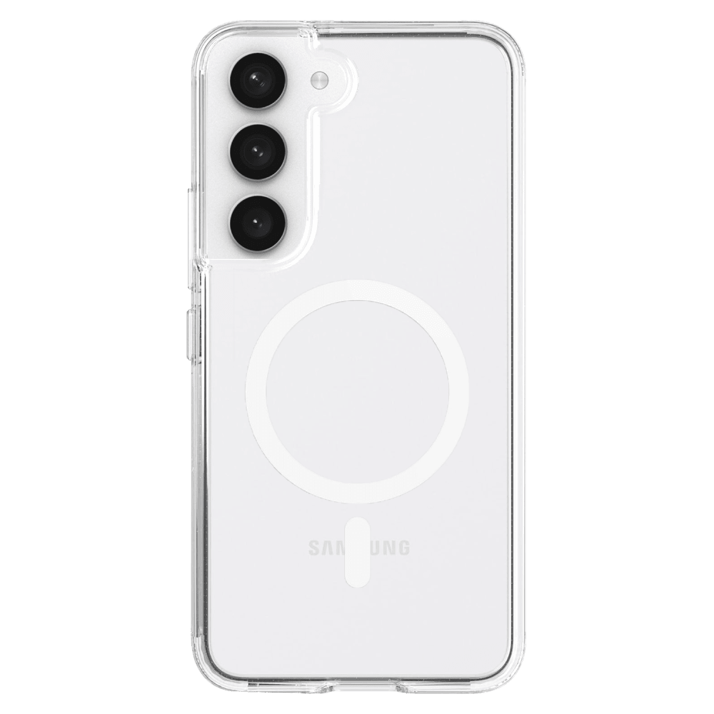 AMPD TPU / Acrylic Crystal Clear MagSafe Case for Samsung Galaxy S23 Plus by AMPD
