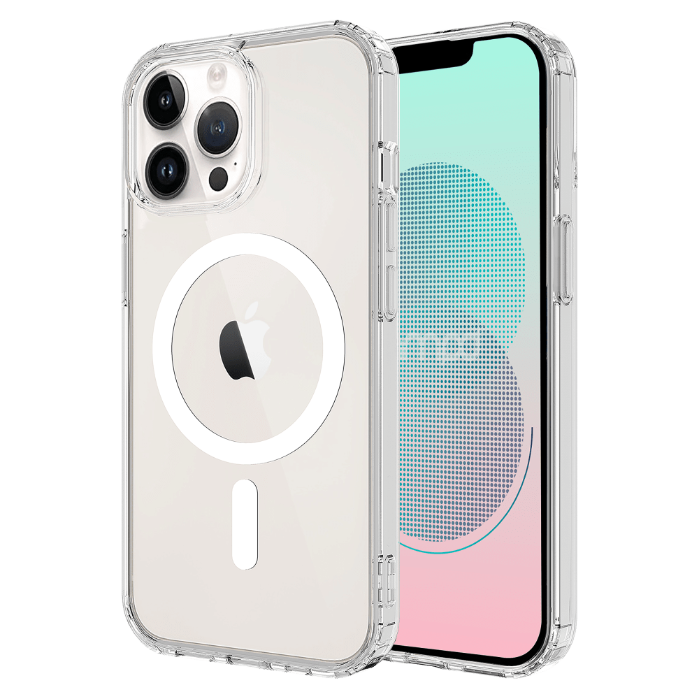 AMPD TPU / Acrylic Crystal Clear MagSafe Case for Apple iPhone 13 Pro by AMPD