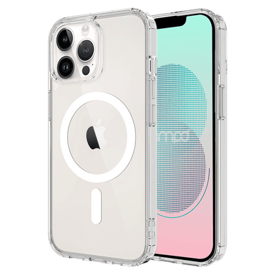 AMPD TPU / Acrylic Crystal Clear MagSafe Case for Apple iPhone 13 Pro