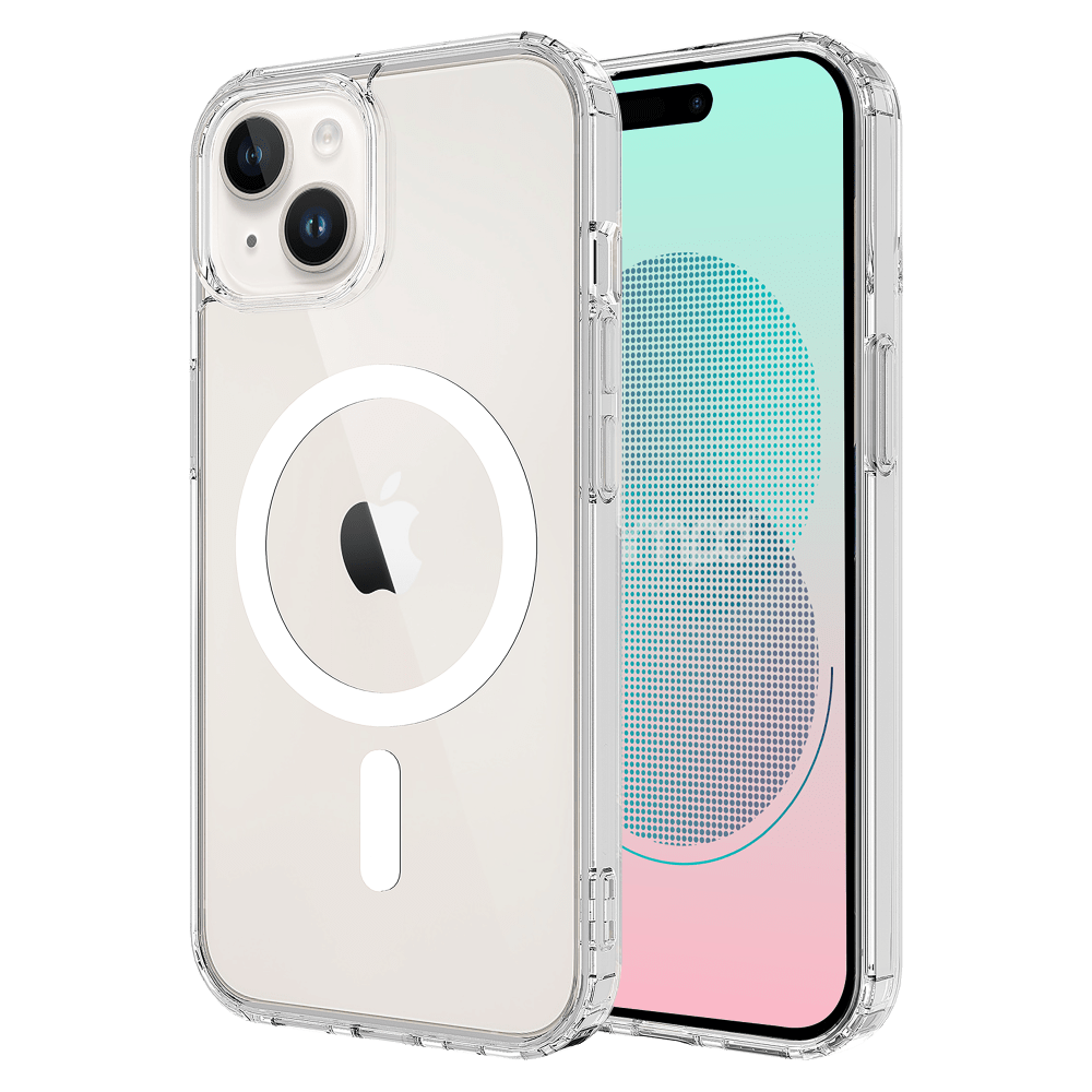 AMPD TPU / Acrylic Crystal Clear MagSafe Case for Apple iPhone 14 by AMPD