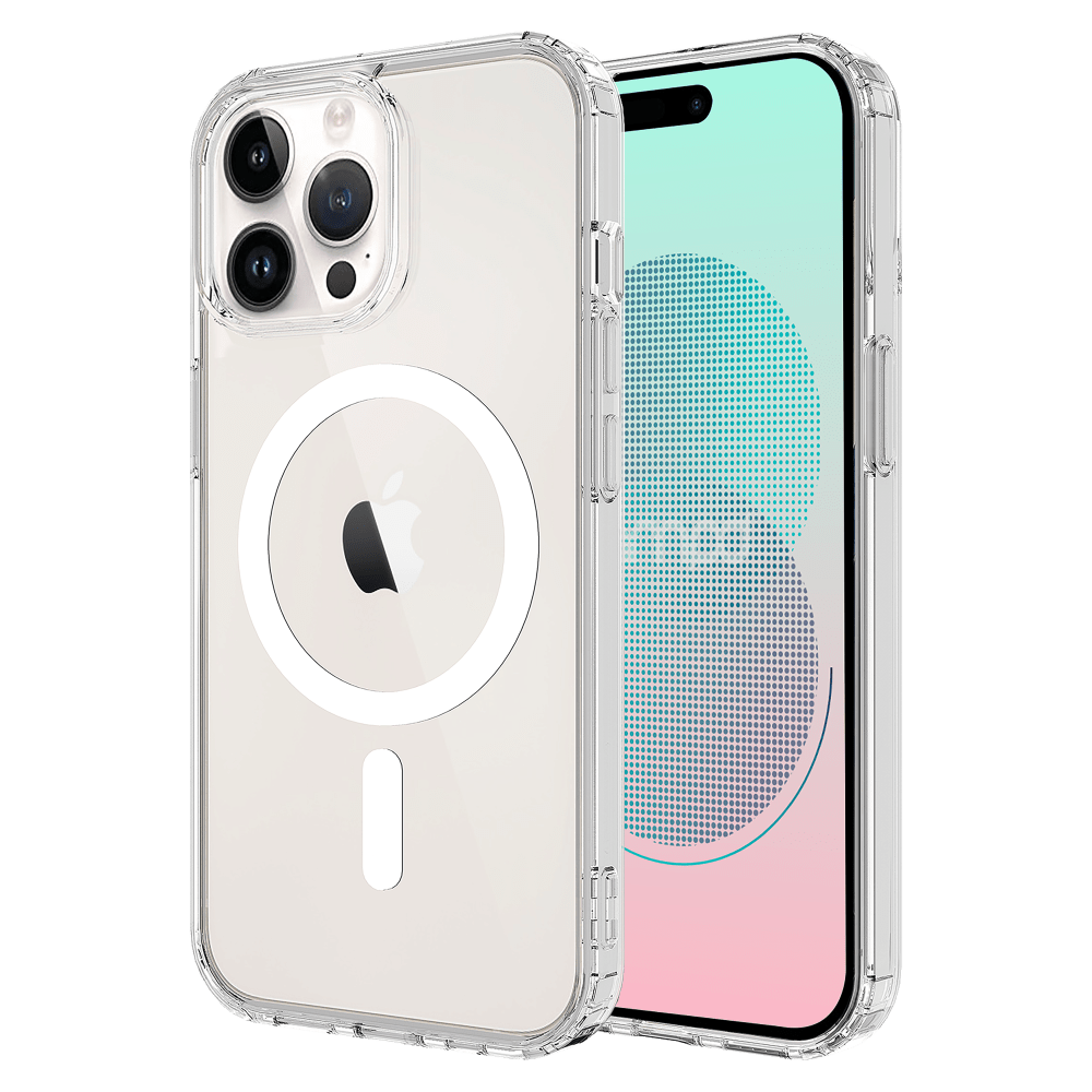 AMPD TPU / Acrylic Crystal Clear MagSafe Case for Apple iPhone 14 Pro by AMPD