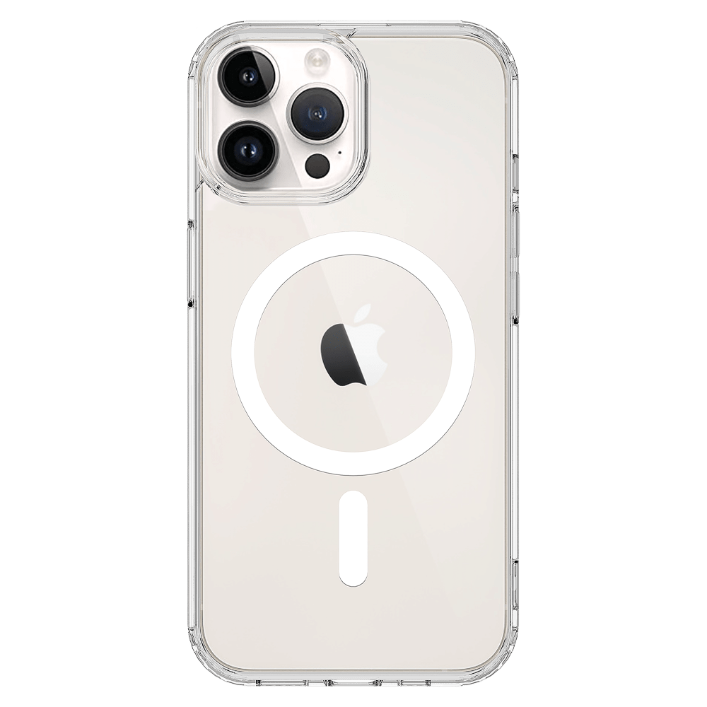 AMPD TPU / Acrylic Crystal Clear MagSafe Case for Apple iPhone 14 Pro Max by AMPD