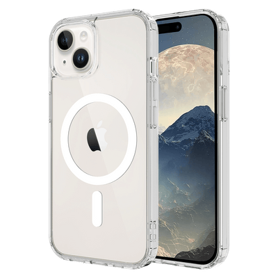 AMPD TPU / Acrylic Crystal Clear MagSafe Case for Apple iPhone 15 by AMPD