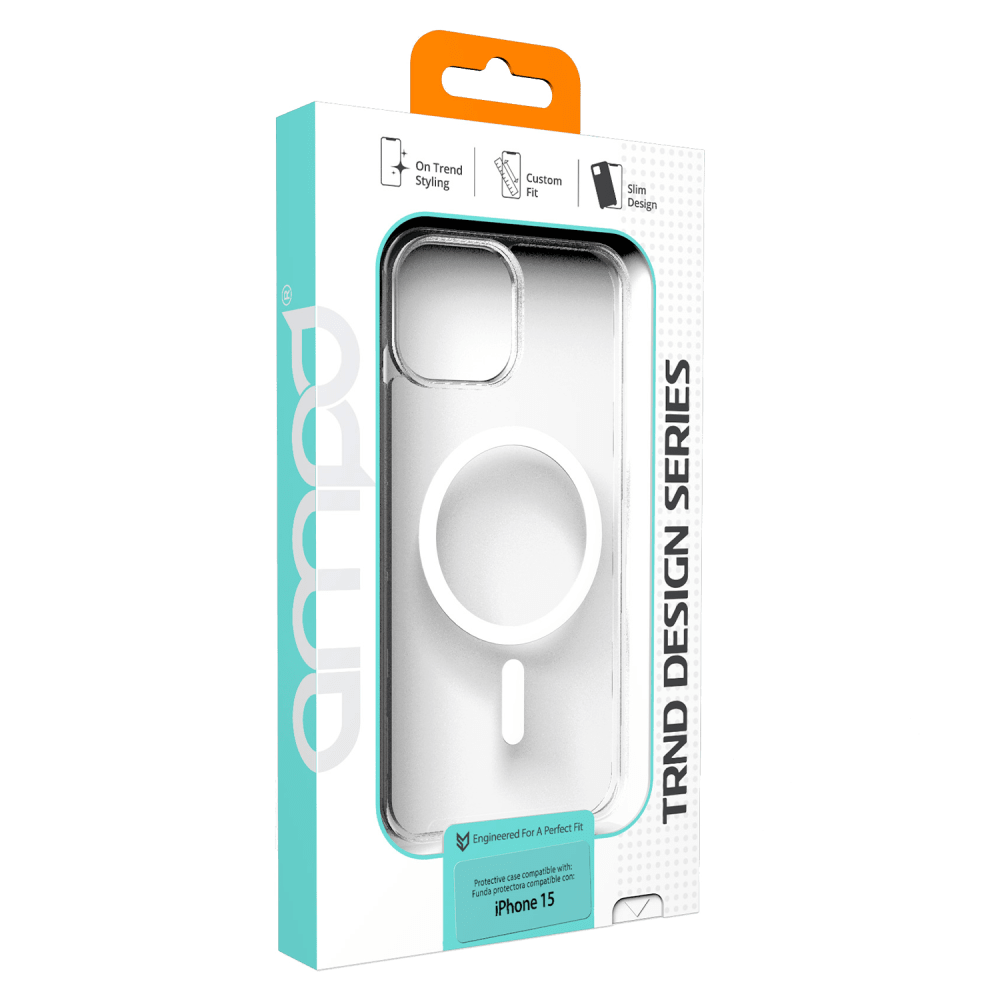 AMPD TPU / Acrylic Crystal Clear MagSafe Case for Apple iPhone 15 by AMPD