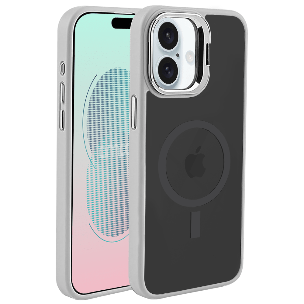AMPD Acrylic Smoke CamKick MagSafe Case for Apple iPhone 16 by AMPD