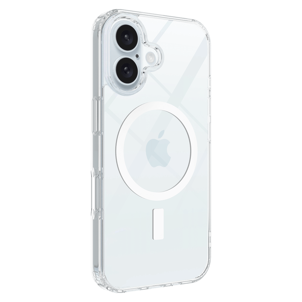 AMPD TPU / Acrylic Crystal Clear MagSafe Case for Apple iPhone 16 by AMPD