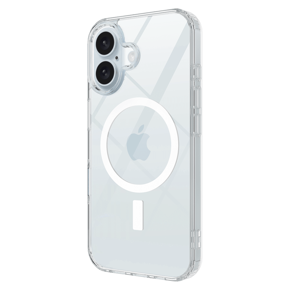 AMPD TPU / Acrylic Crystal Clear MagSafe Case for Apple iPhone 16 by AMPD