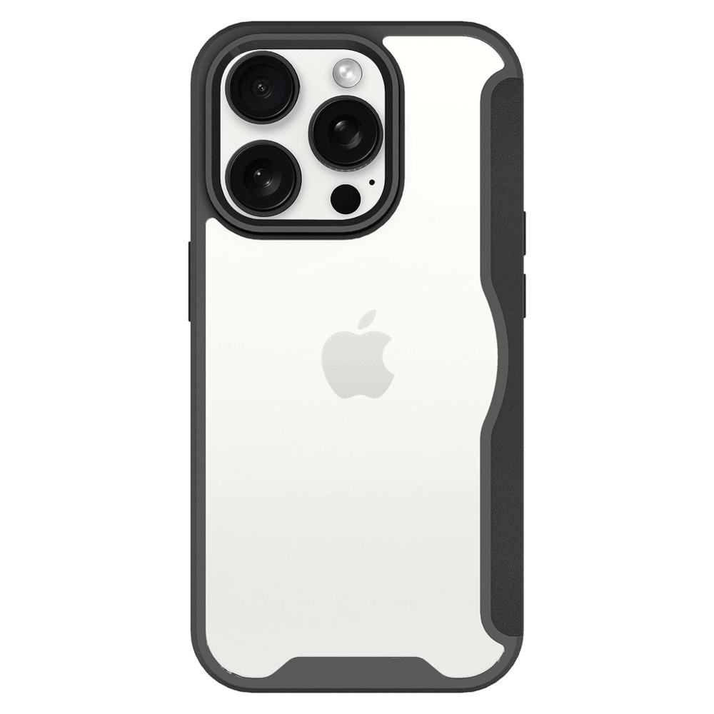 AMPD TPU / Acrylic Wallet Flip MagSafe Case for Apple iPhone 16 Pro Max by AMPD
