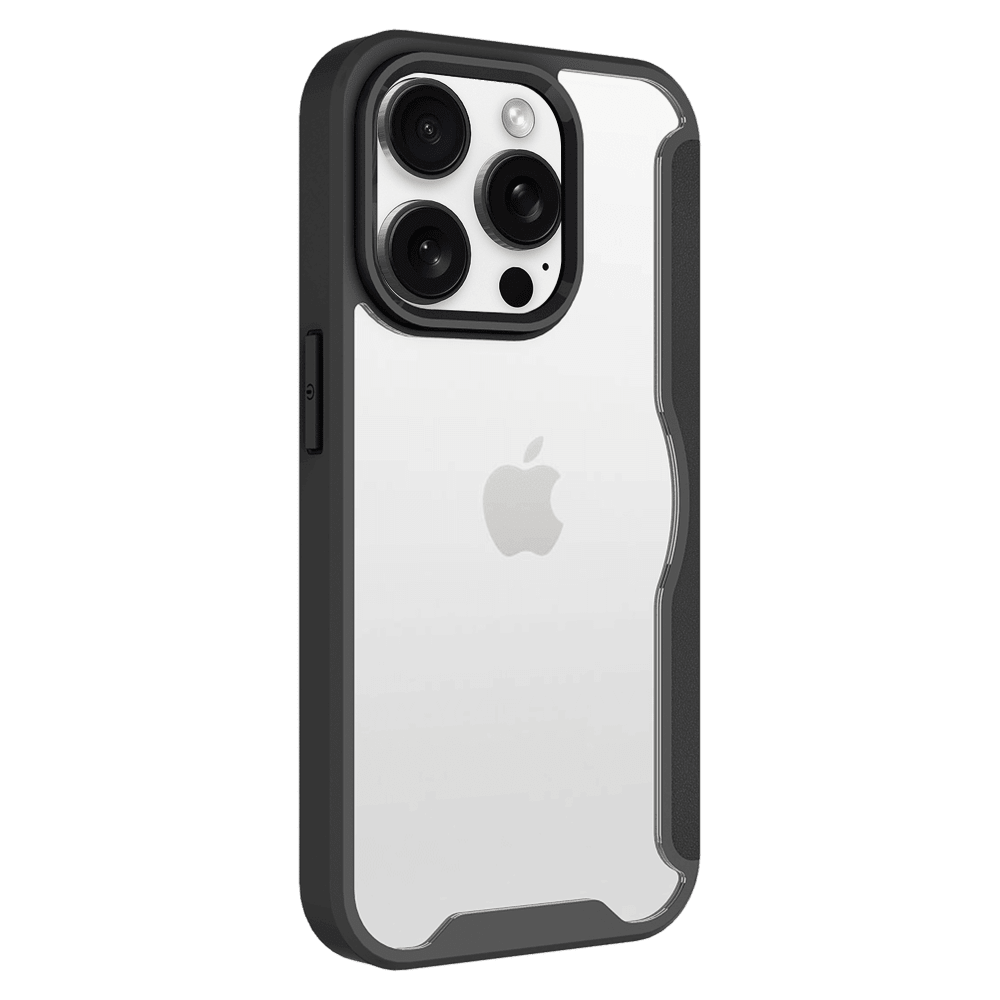 AMPD TPU / Acrylic Wallet Flip MagSafe Case for Apple iPhone 16 Pro Max by AMPD