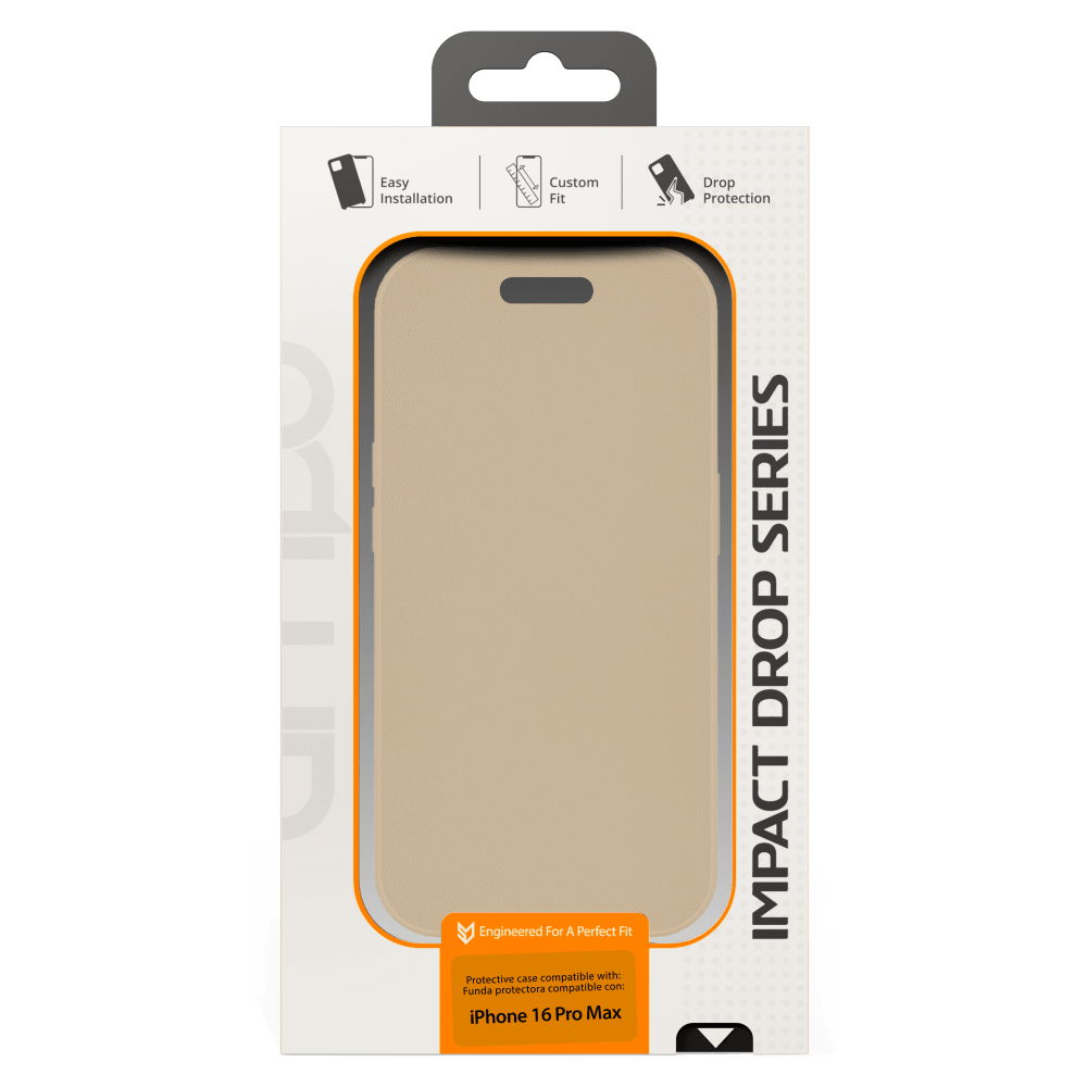 AMPD TPU / Acrylic Wallet Flip MagSafe Case for Apple iPhone 16 Pro Max by AMPD