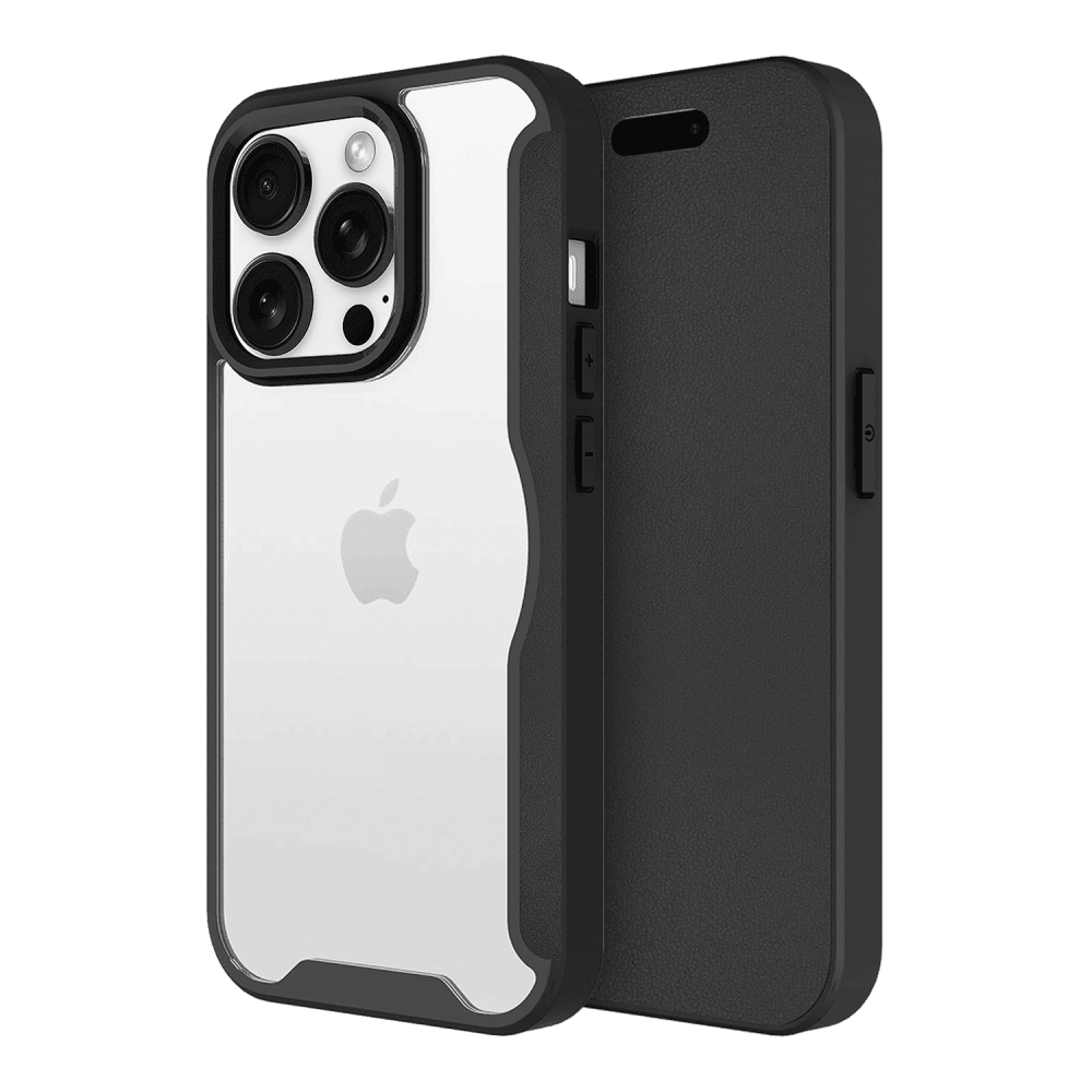 AMPD TPU / Acrylic Wallet Flip MagSafe Case for Apple iPhone 16 Pro by AMPD