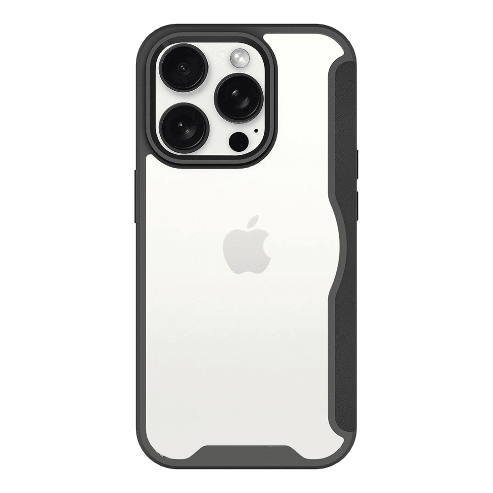 AMPD TPU / Acrylic Wallet Flip MagSafe Case for Apple iPhone 16 Pro by AMPD
