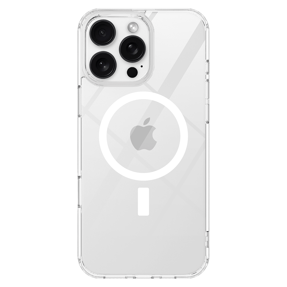 AMPD TPU / Acrylic Crystal Clear MagSafe Case for Apple iPhone 16 Pro by AMPD