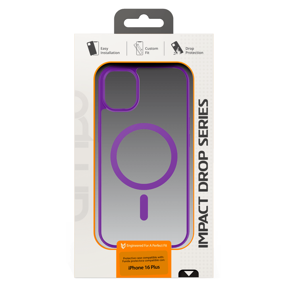 AMPD TPU / Acrylic Bumper MagSafe Case for Apple iPhone 16 Plus by AMPD