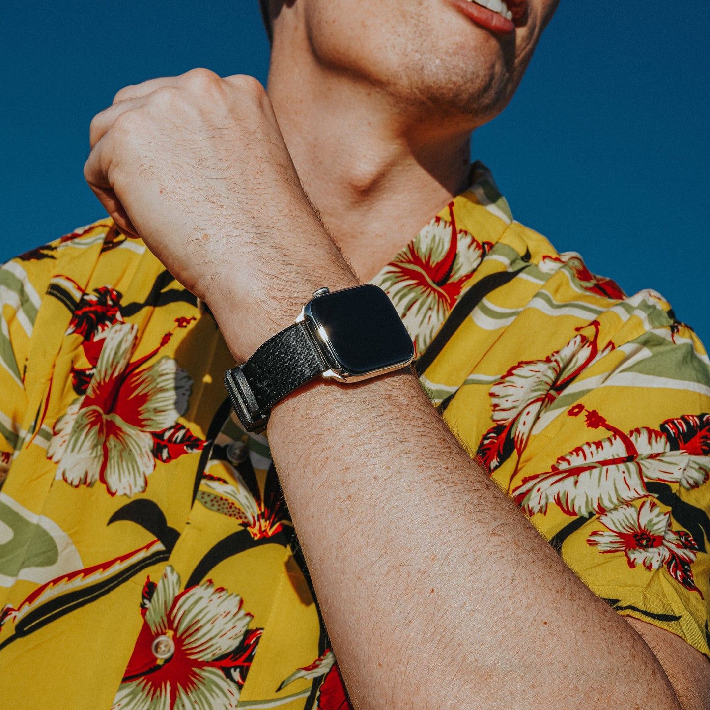 Apple Watch | Tropical-Style | Black - Barton Watch Bands
