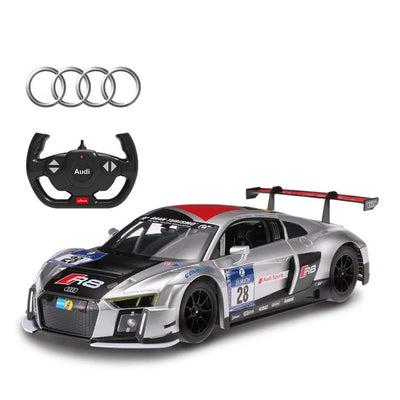 Toys RC Audi R8 LMS Performance Model W/ LED Lights 12" 1:14 Scale | White by G8Central.com