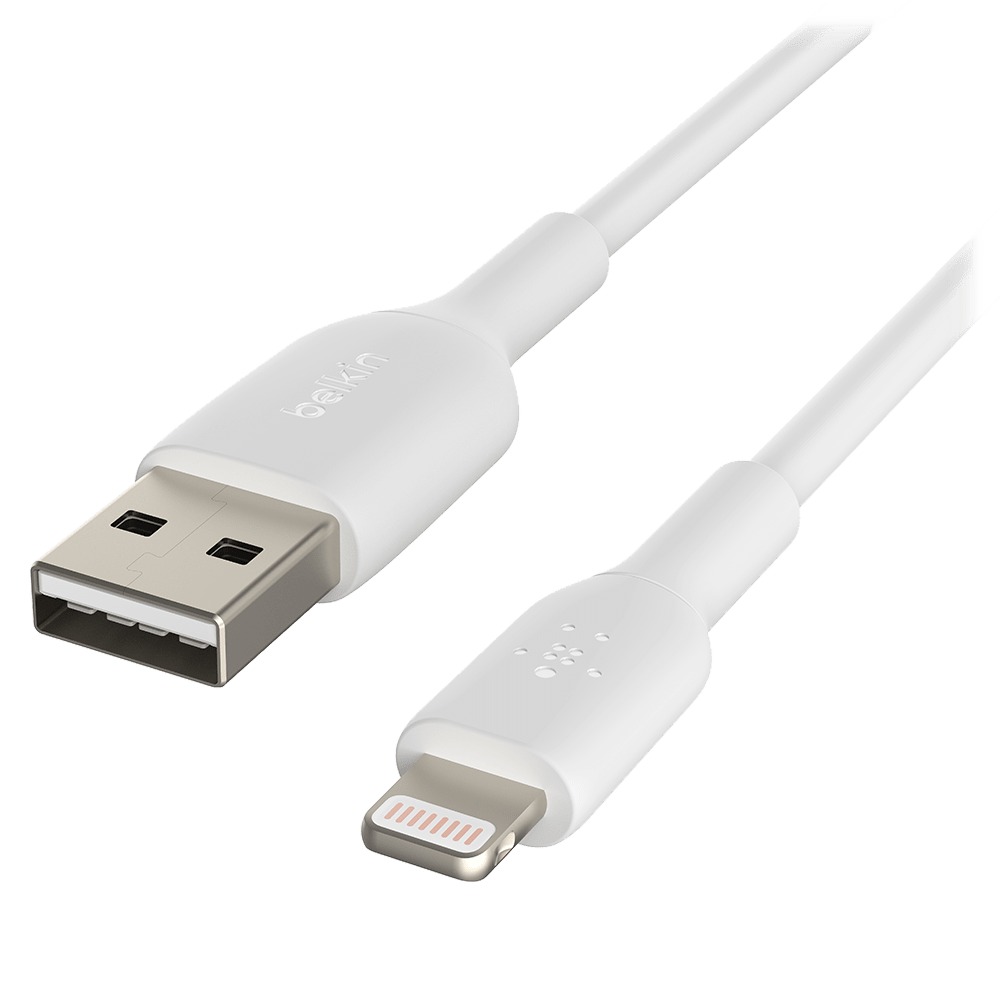 Belkin Boost Up Charge USB A to Apple Lightning Cable 10ft White by Belkin