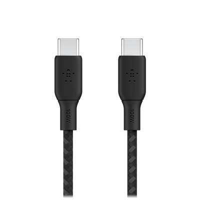 Belkin Braided 100W USB C 2.0 to USB C 2.0 Cable 2m
