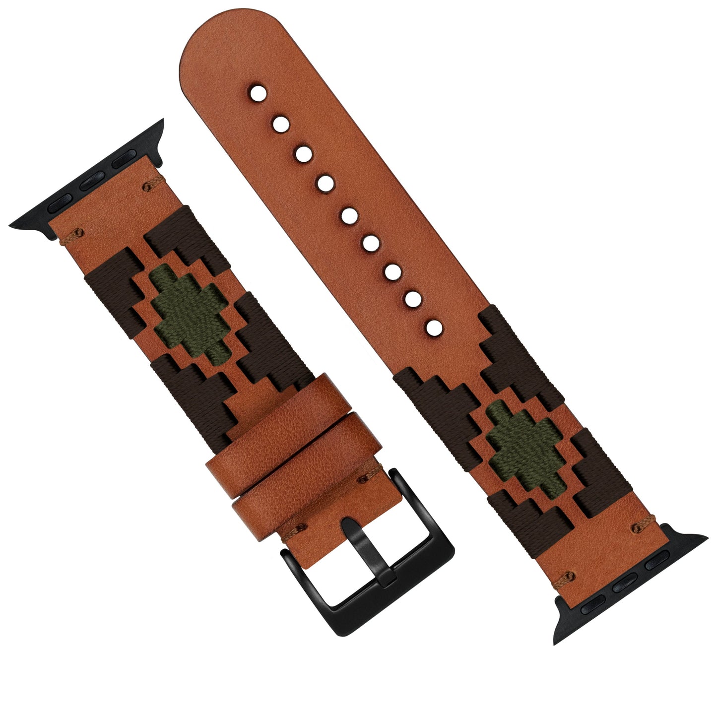 Apple Watch | Gaucho | Brown & Green - Barton Watch Bands