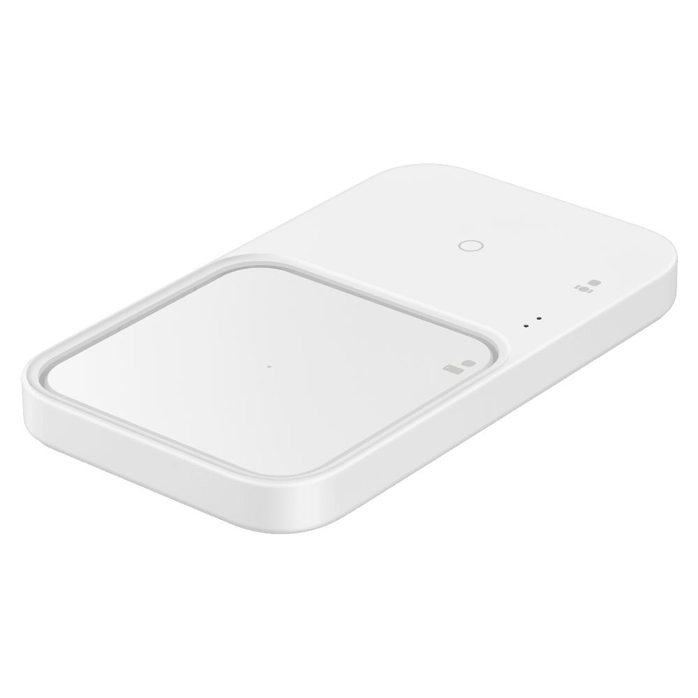 Samsung Dual Port Fast Wireless Charger 15W with USB C Cable and Power Head by Samsung