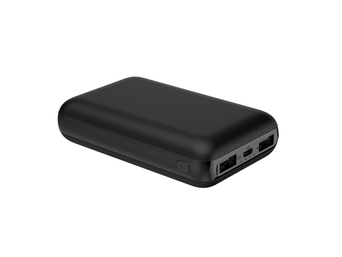 trybe 10000mAh Dual USB-A + USB-C G62-C Power Bank - Black