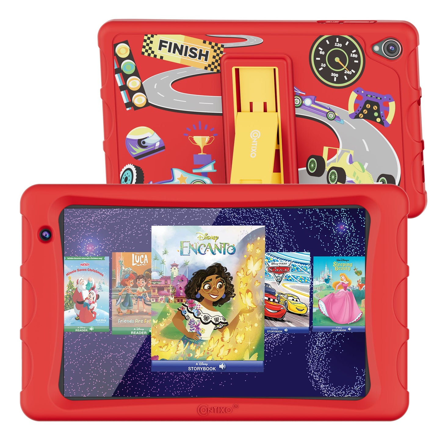 Contixo K80 8-Inch Kids Tablet Featuring 80 Disney eBooks - 2GB + 64GB by Contixo
